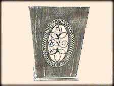 Wooden Planter / Waste Paper Basket