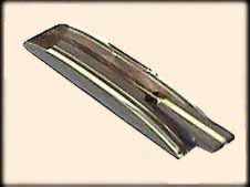 Seasoned Shisham Wood Brass Inlaid Paper Cutter